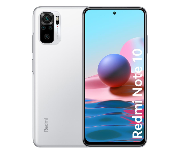 Xiaomi Redmi Note 10 4/64GB White+Mi Band 5+Navitel - 646879 - zdjęcie 2
